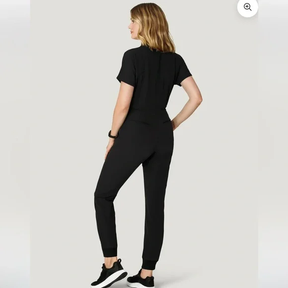 Mandala Women's Scrub Jumpsuit - Picture 3 of 14